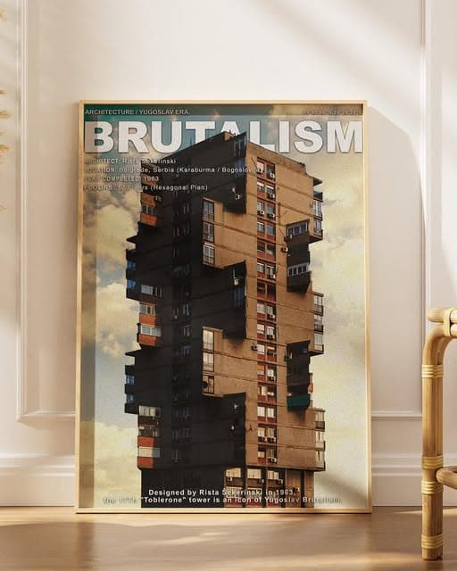 Brutalism — OFFWALL poster
