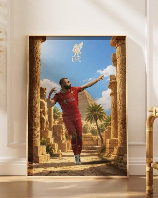 Mohamed Salah — OFFWALL poster